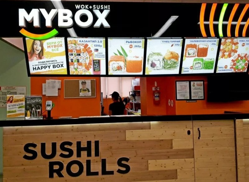 MYBOX - популярная сеть ресторанов японской кухни