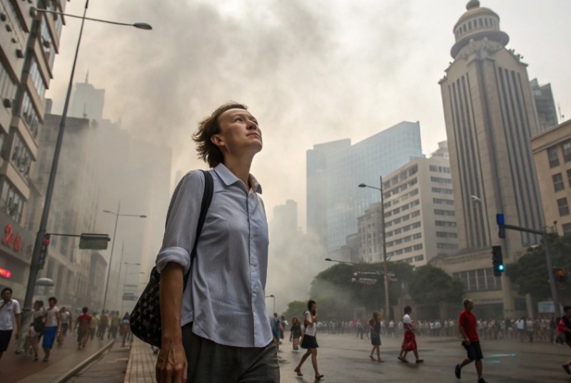 Жара и смог усиливают депрессию