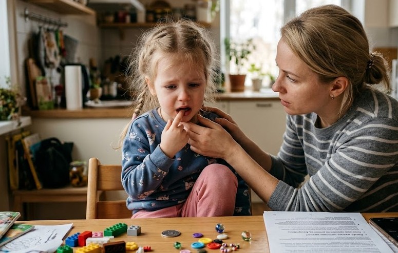 Что делать, если ребенок проглотил случайно Что делать, если ребенок проглотил случайно