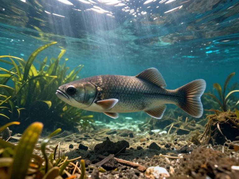 Ученые спасают древнюю рыбу от голода