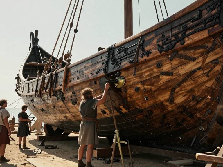 Секреты ремонта римских кораблей сквозь века