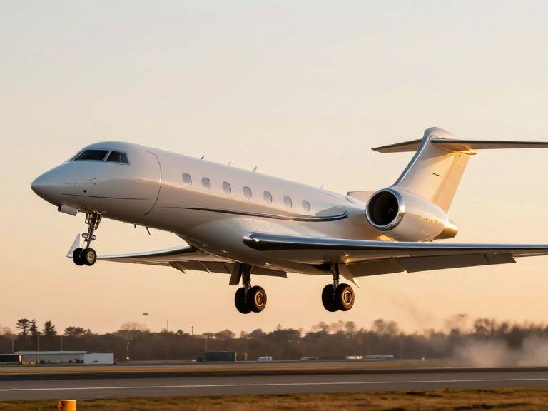 G800 впервые летал на 100% экотопливе